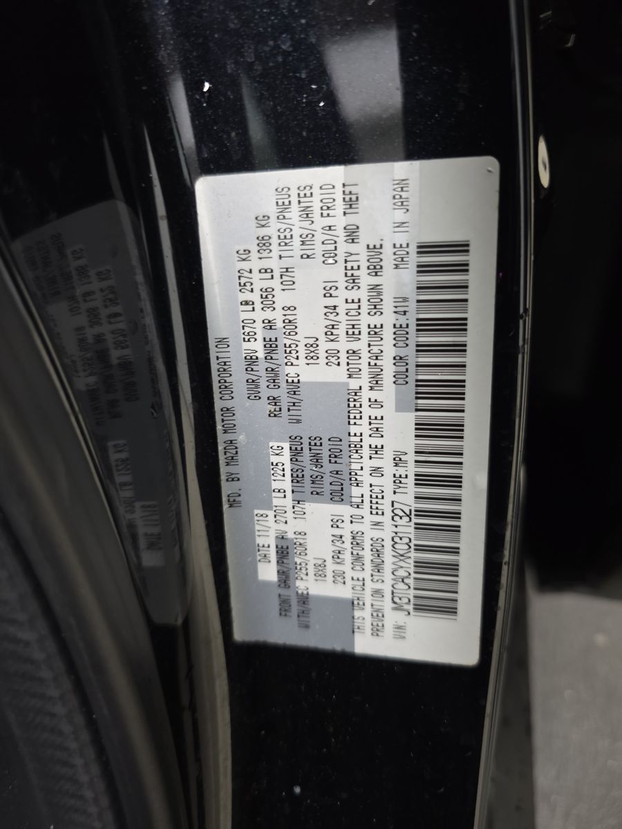 2019 MAZDA CX-9 Touring FWD