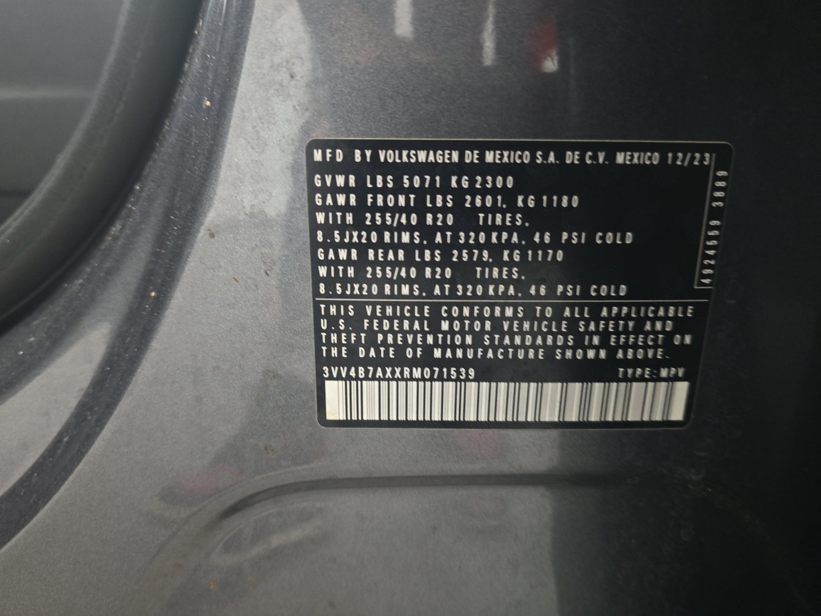 2024 Volkswagen Tiguan 2.0T SEL R-Line AWD