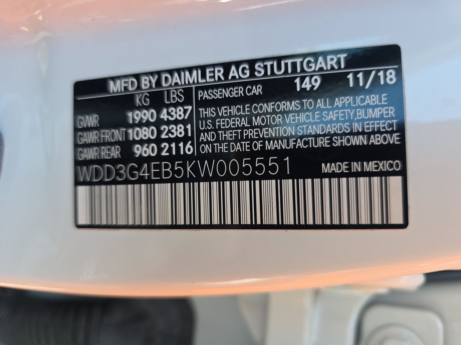 2019 Mercedes-Benz A-Class A 220 FWD
