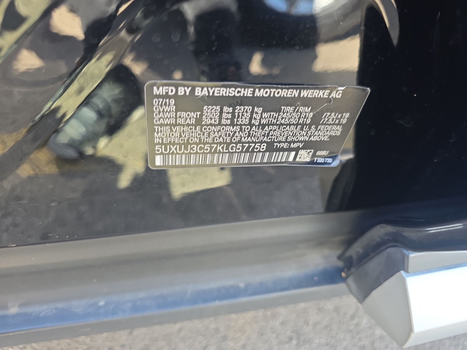 2019 BMW X4 xDrive30i AWD