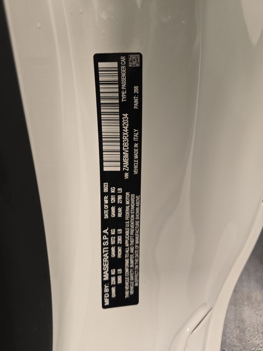 2024 Maserati GranTurismo Trofeo AWD