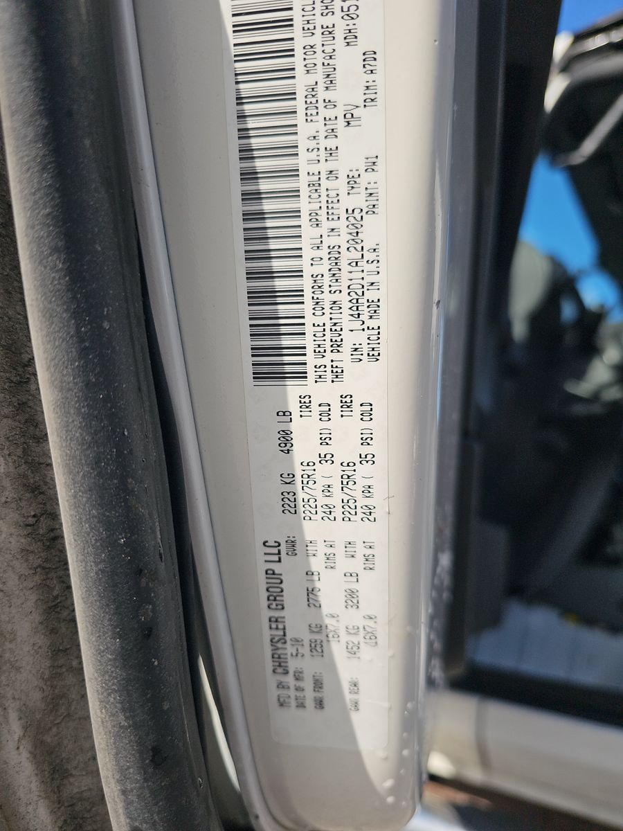 2010 Jeep Wrangler Sport AWD