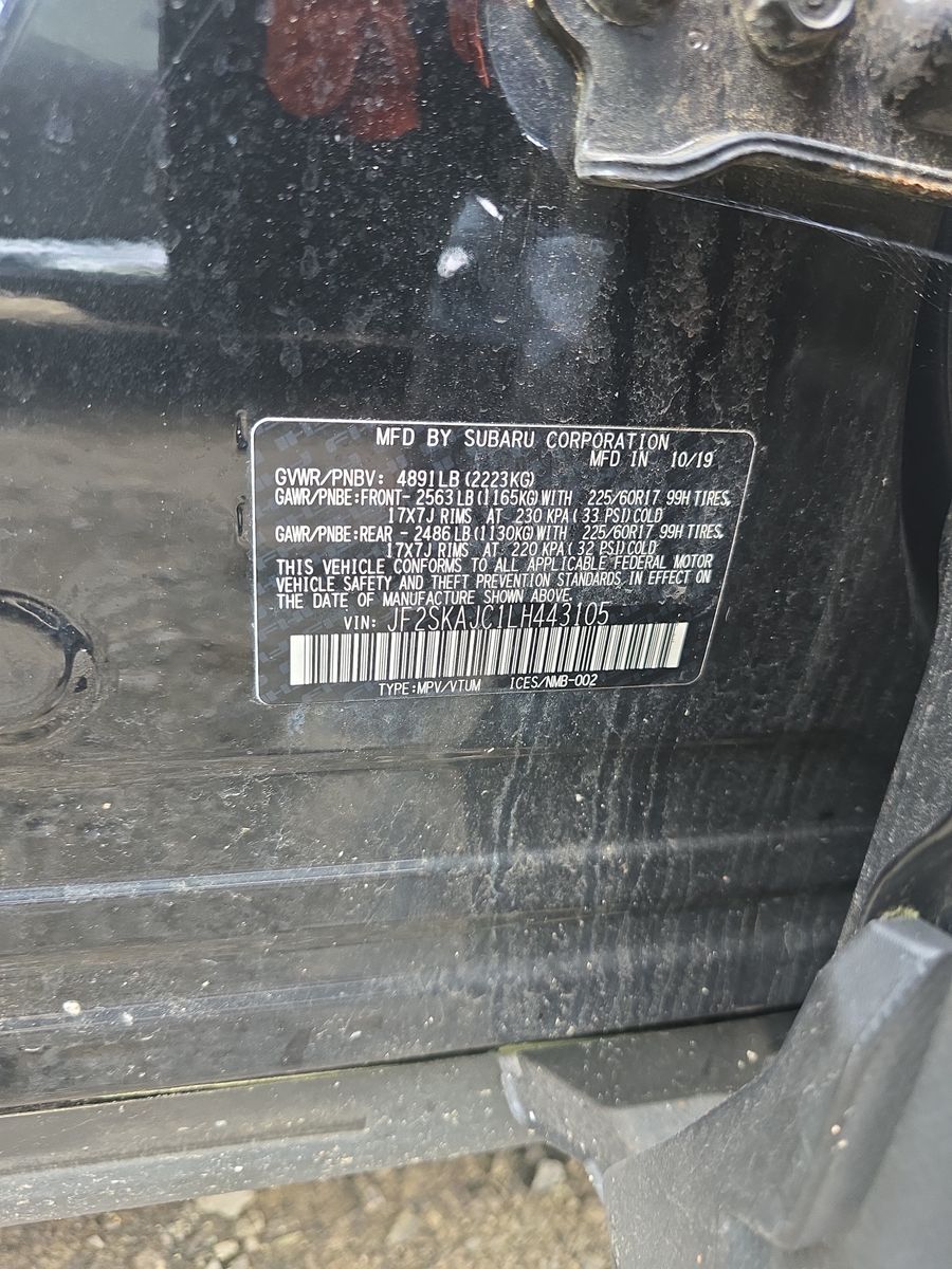 2020 Subaru Forester Premium AWD