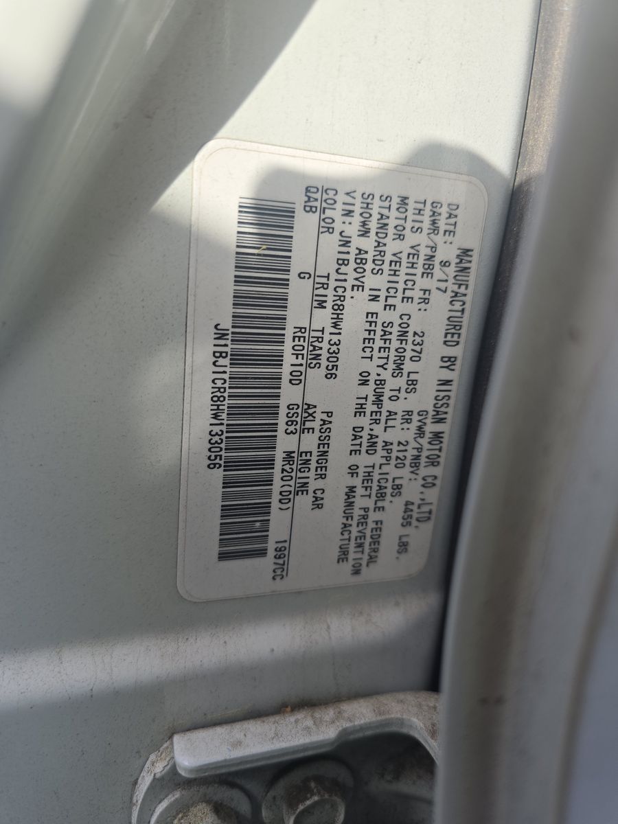 2017 Nissan Rogue Sport SL AWD