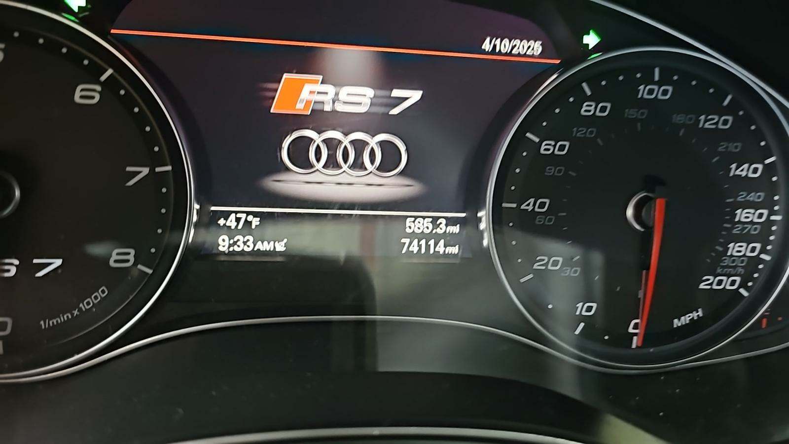 2015 Audi RS 7 Prestige AWD