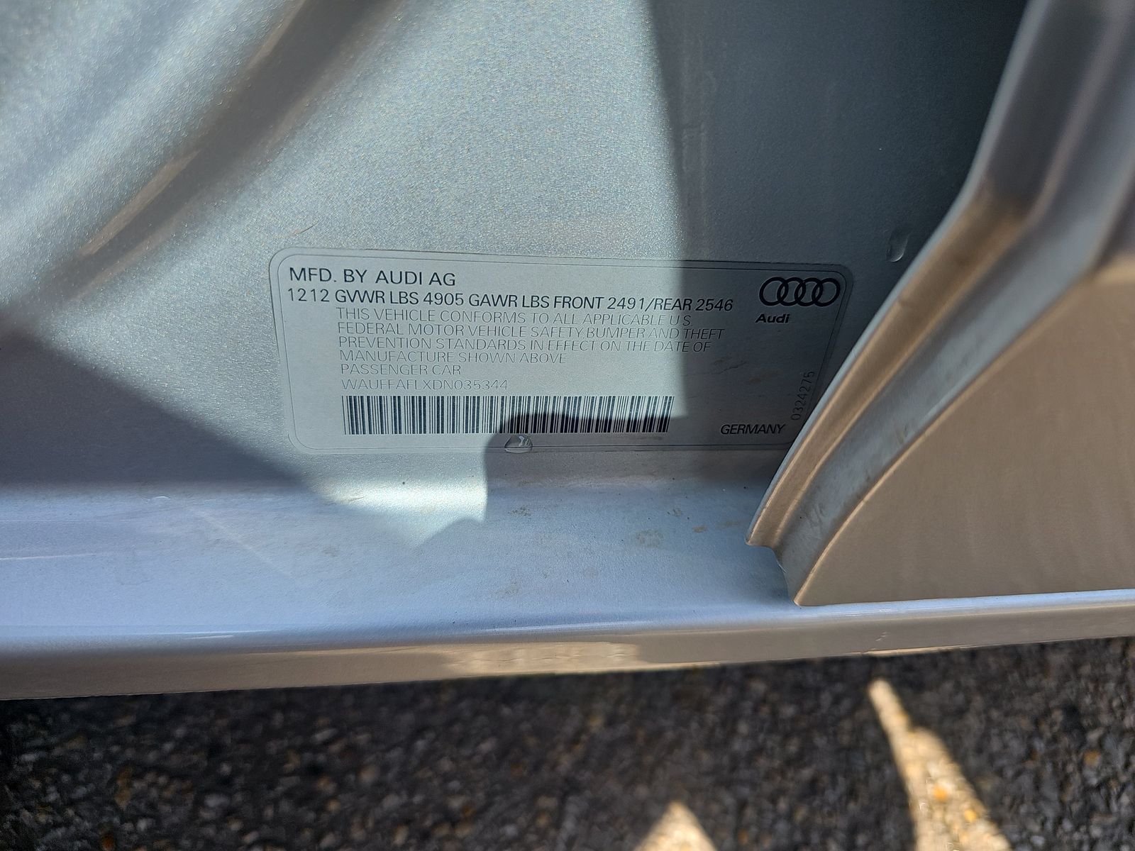 2013 Audi A4 2.0T Premium Plus AWD