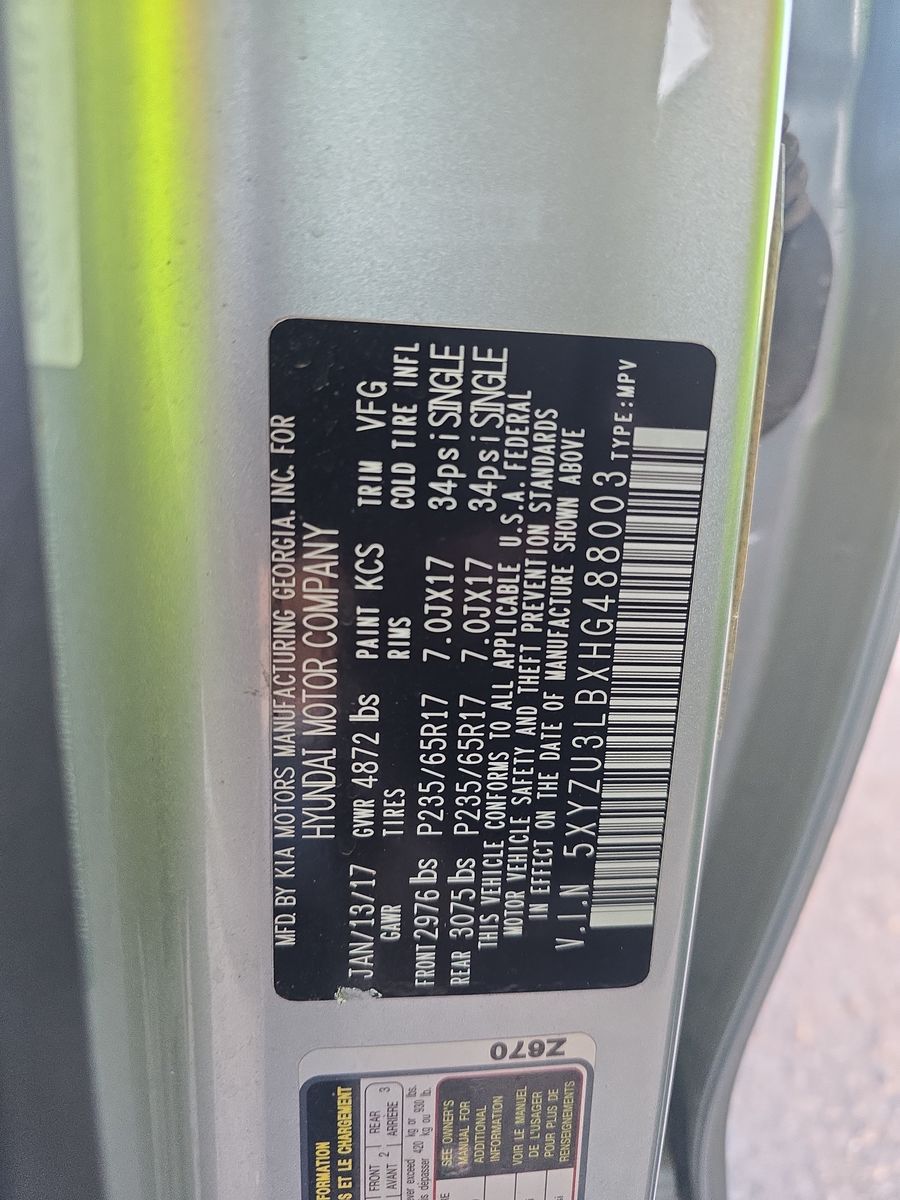 2017 Hyundai Santa Fe Sport Base FWD