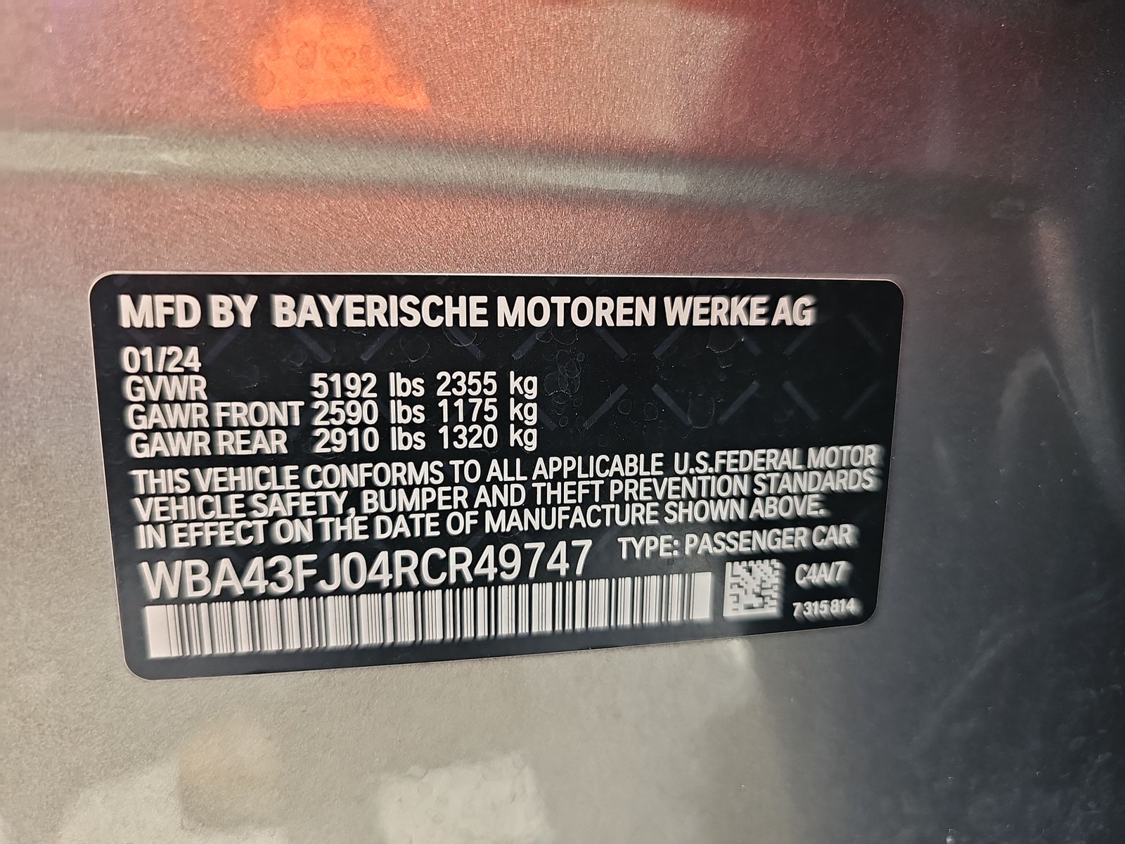 2024 BMW 5 Series 530i RWD