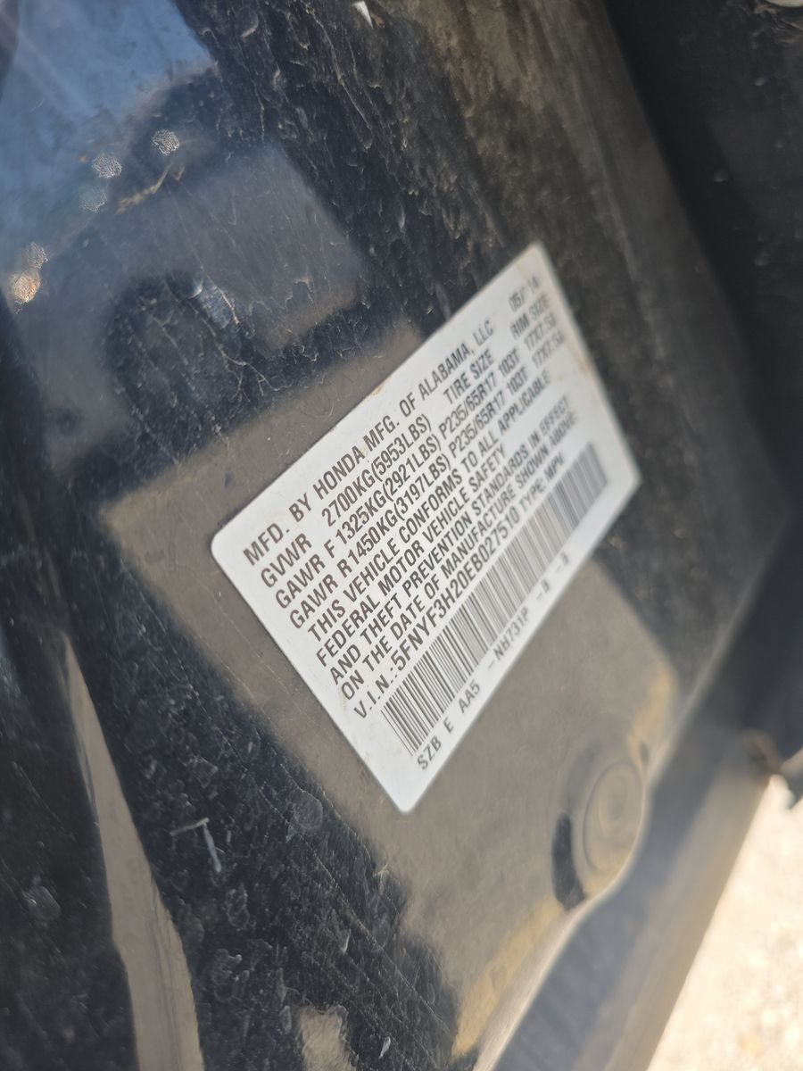 2014 Honda Pilot LX FWD