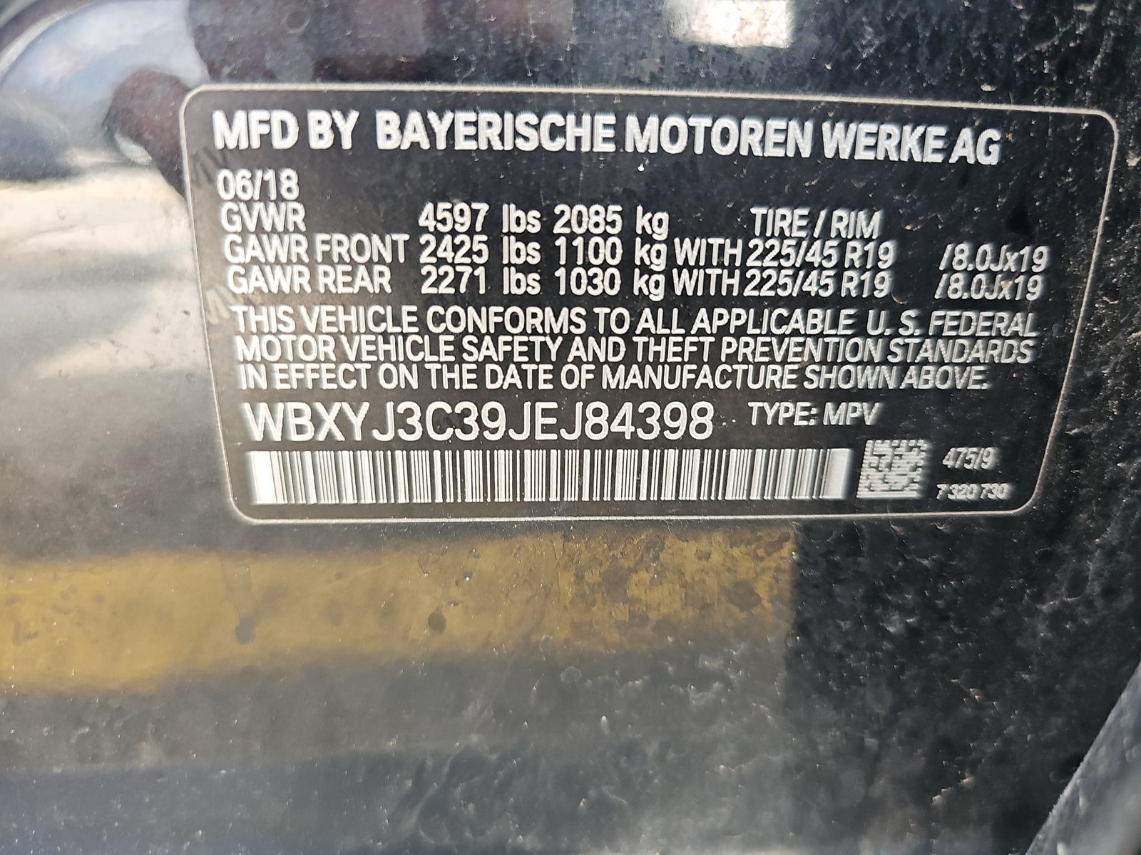 2018 BMW X2 sDrive28i FWD