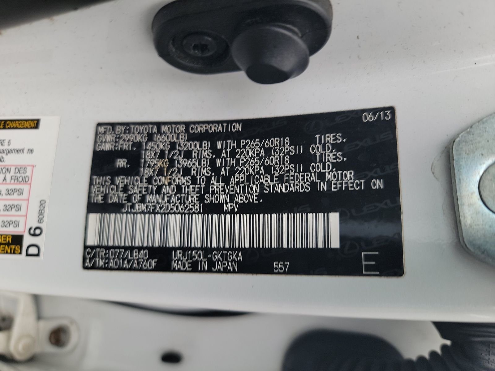 2013 Lexus GX GX 460 AWD