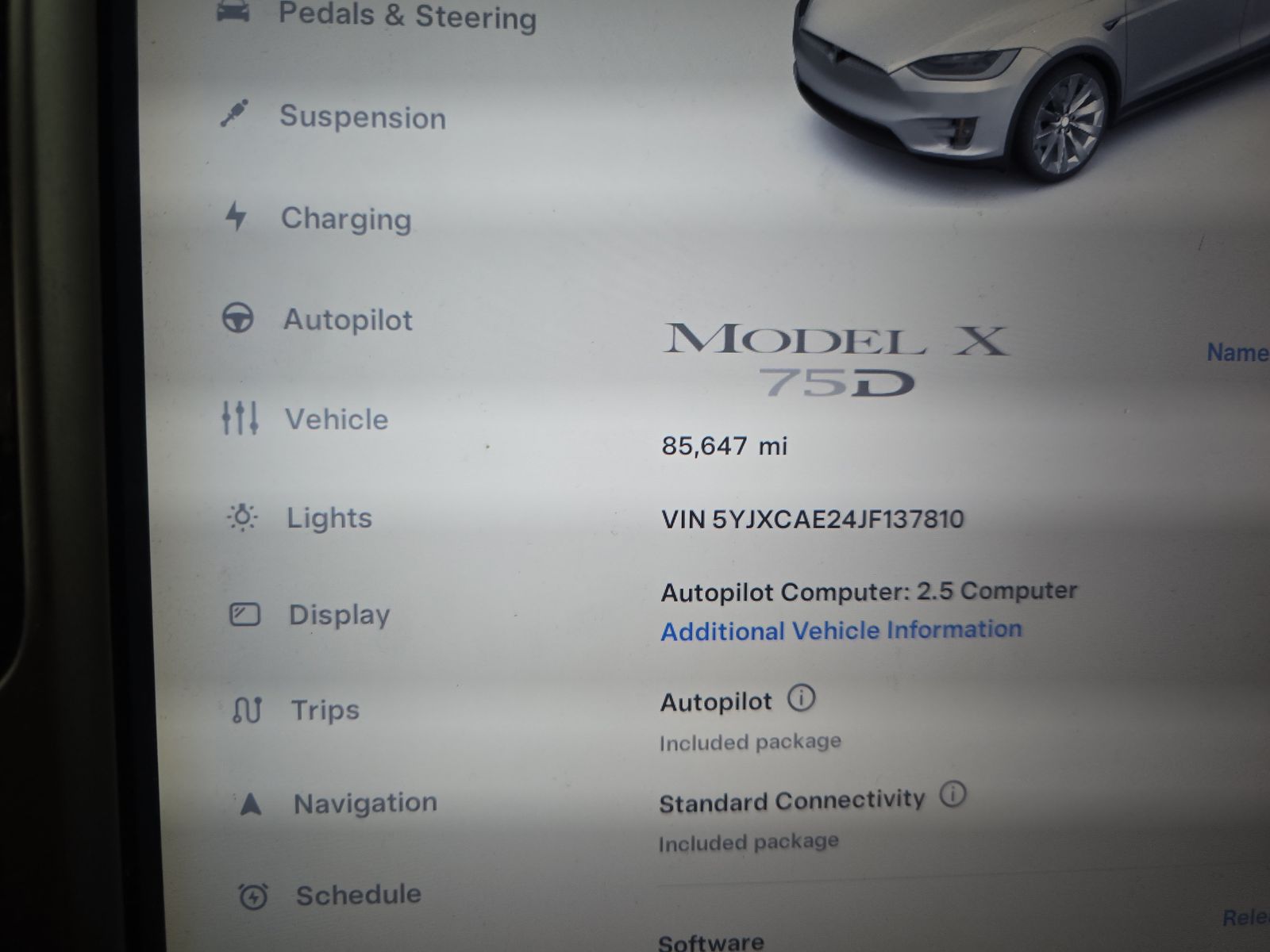 2018 Tesla Model X 75D AWD