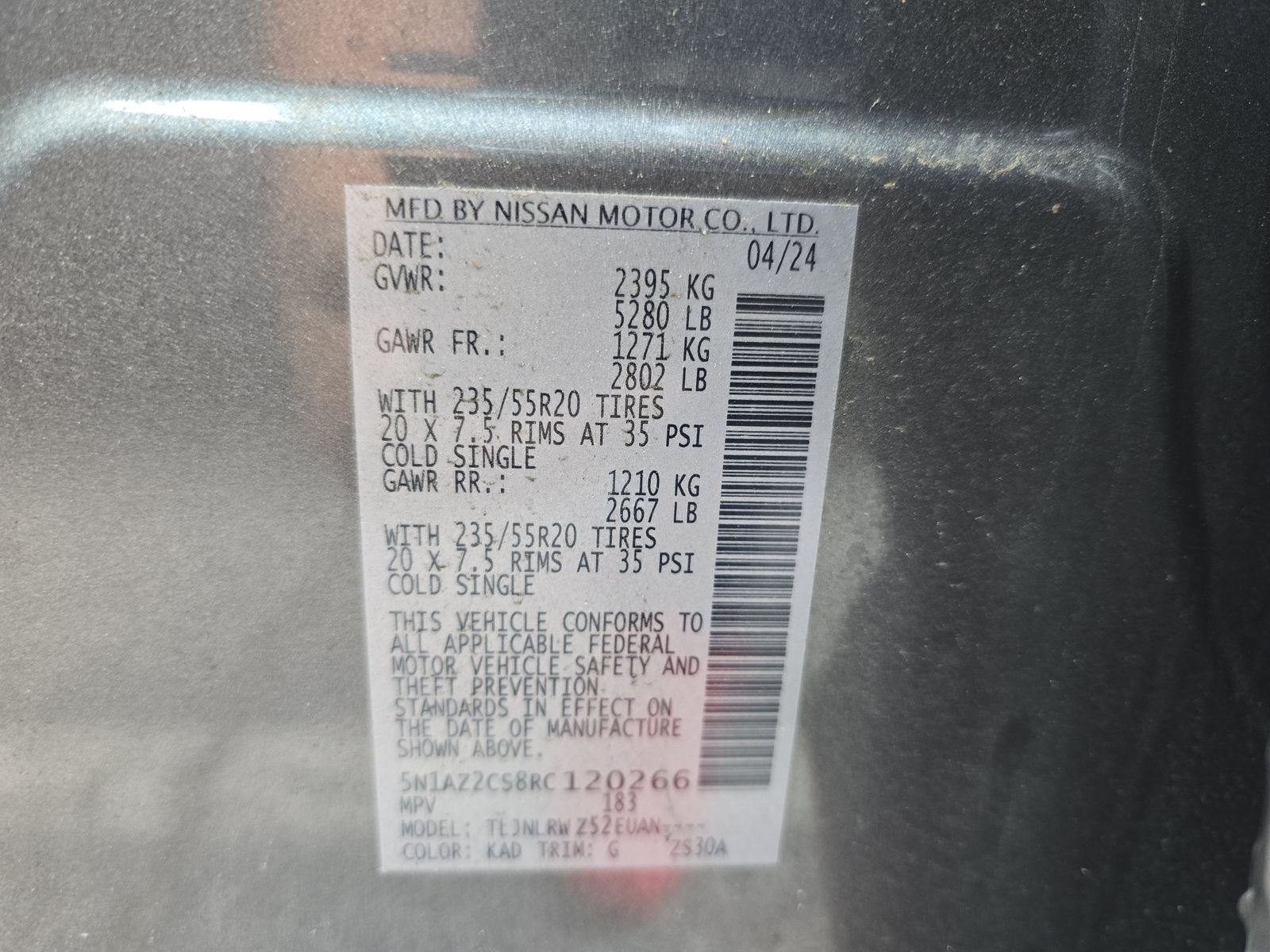 2024 Nissan Murano SL AWD