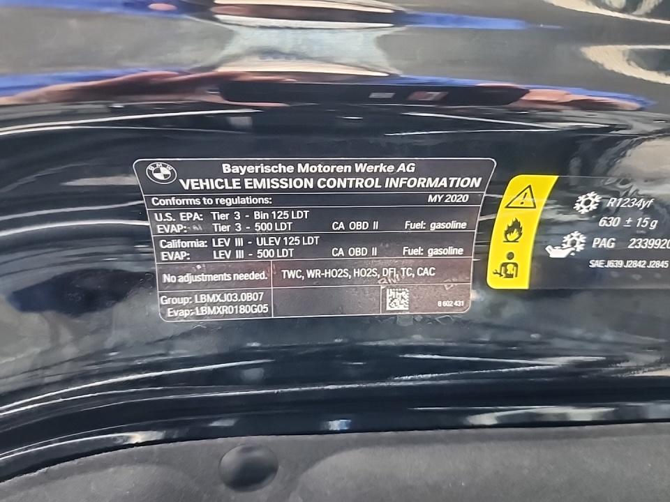 2020 BMW X5 xDrive40i AWD