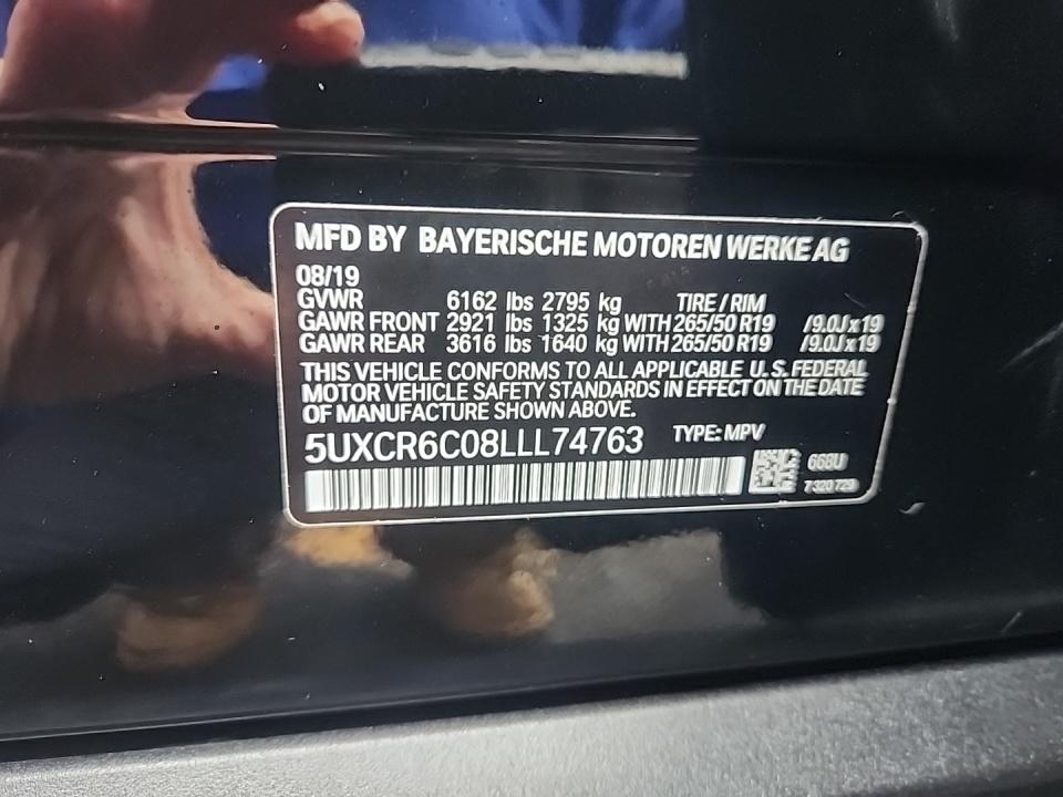 2020 BMW X5 xDrive40i AWD