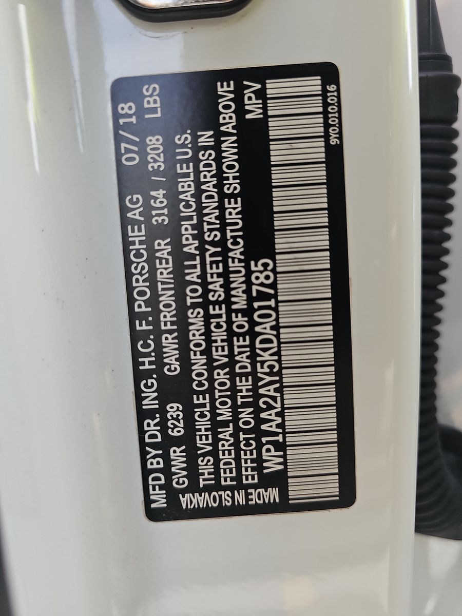 2019 Porsche Cayenne Base AWD