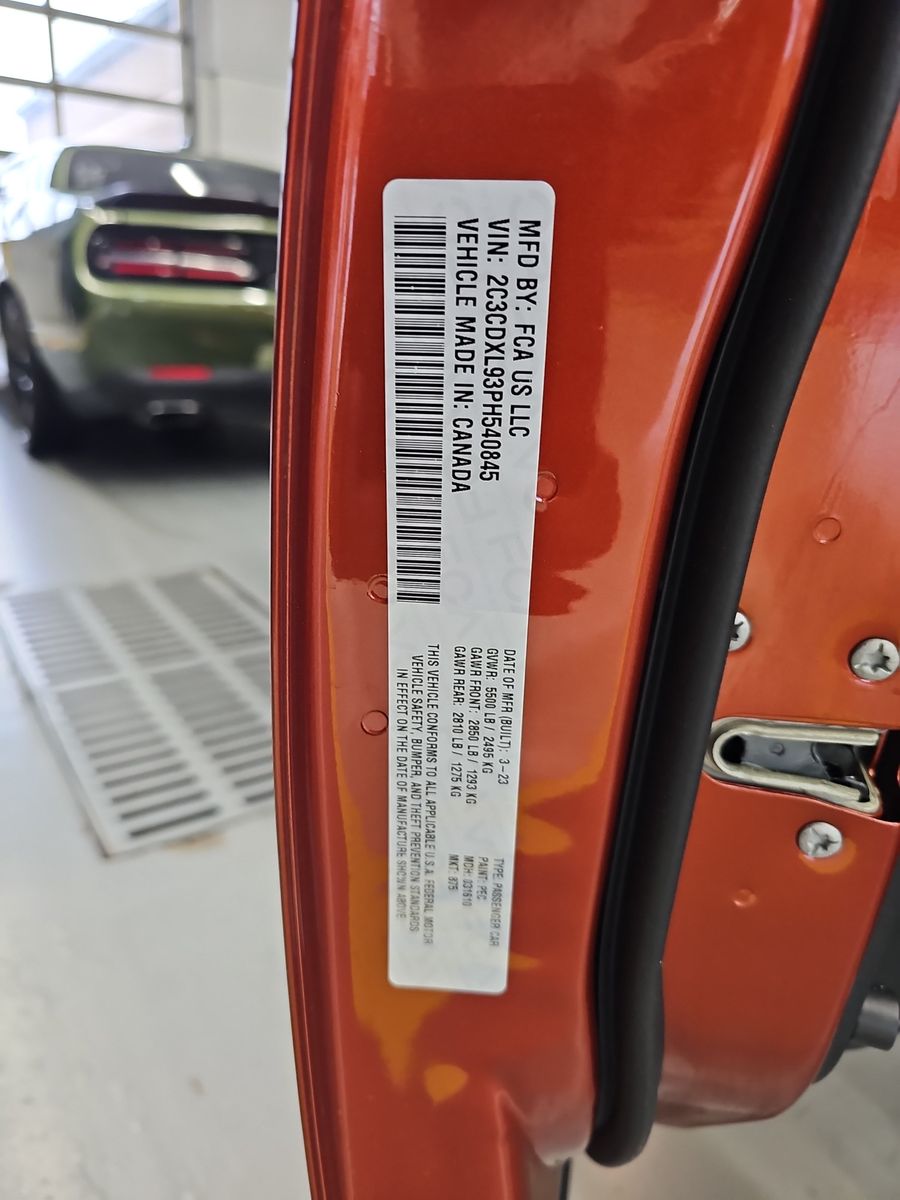2023 Dodge Charger SRT Hellcat Widebody RWD