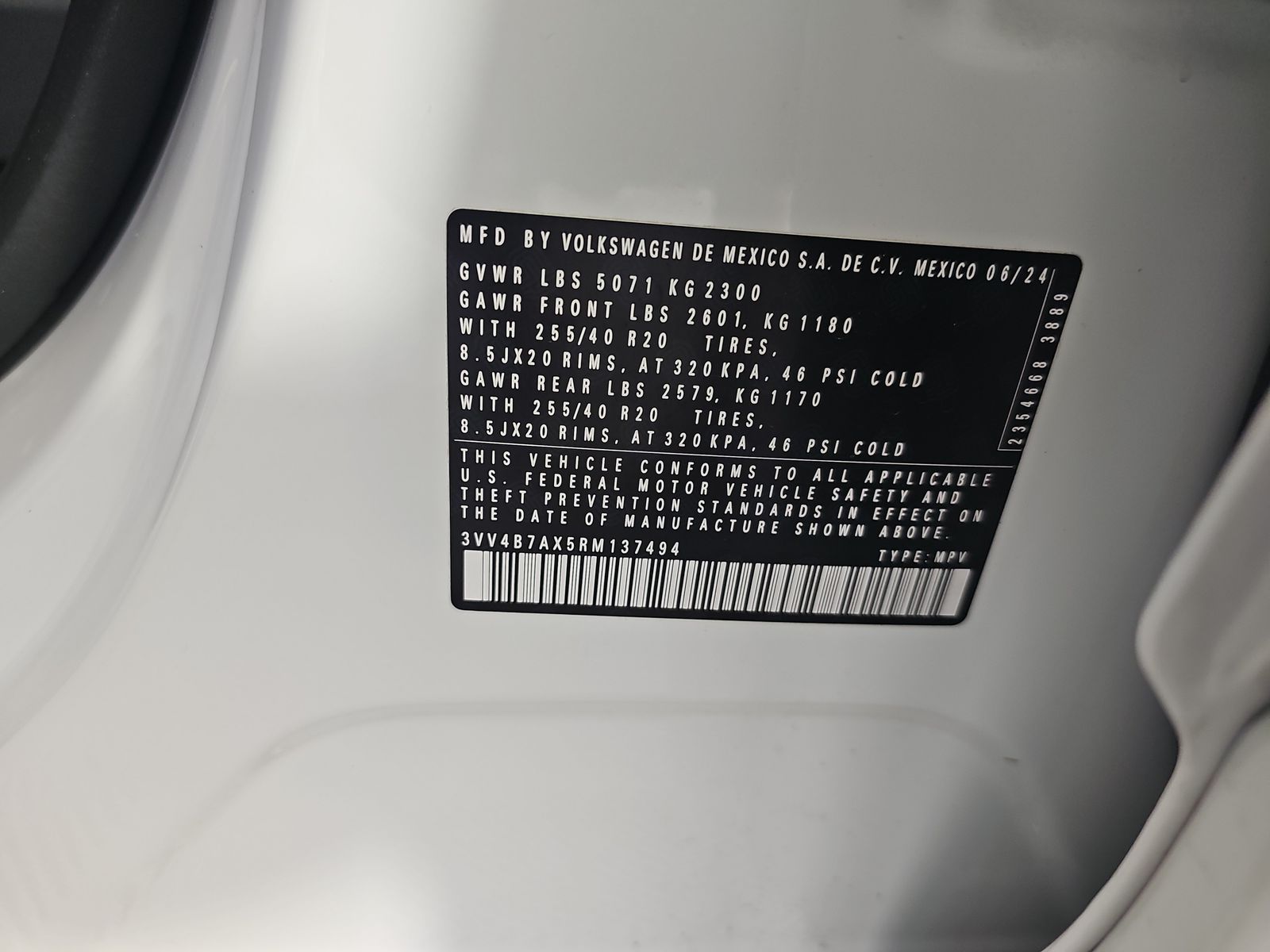 2024 Volkswagen Tiguan 2.0T SEL R-Line AWD