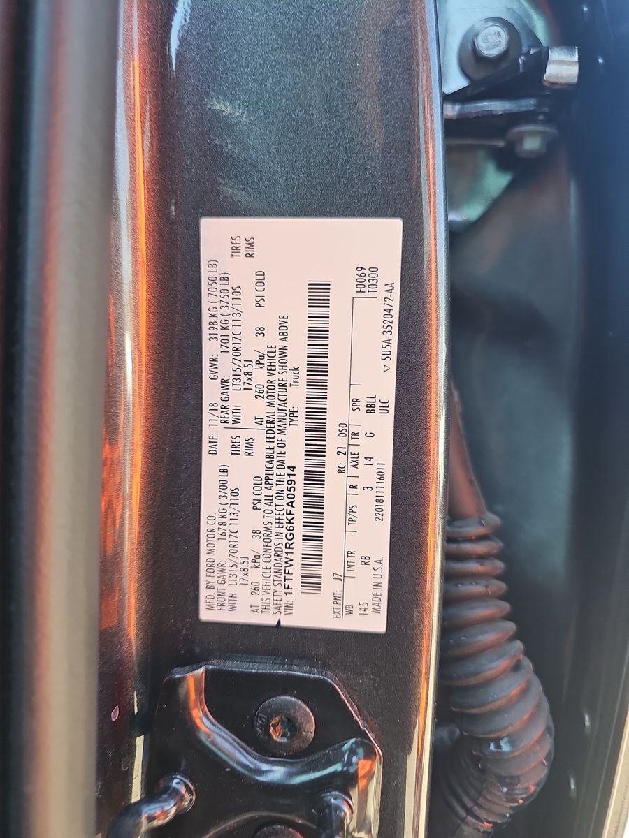 2019 Ford F-150 Raptor AWD