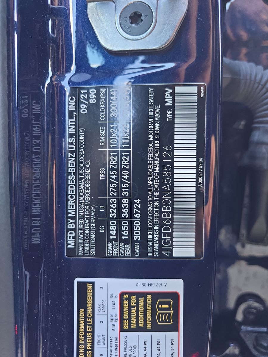 2022 Mercedes-Benz GLE AMG GLE 53 AWD