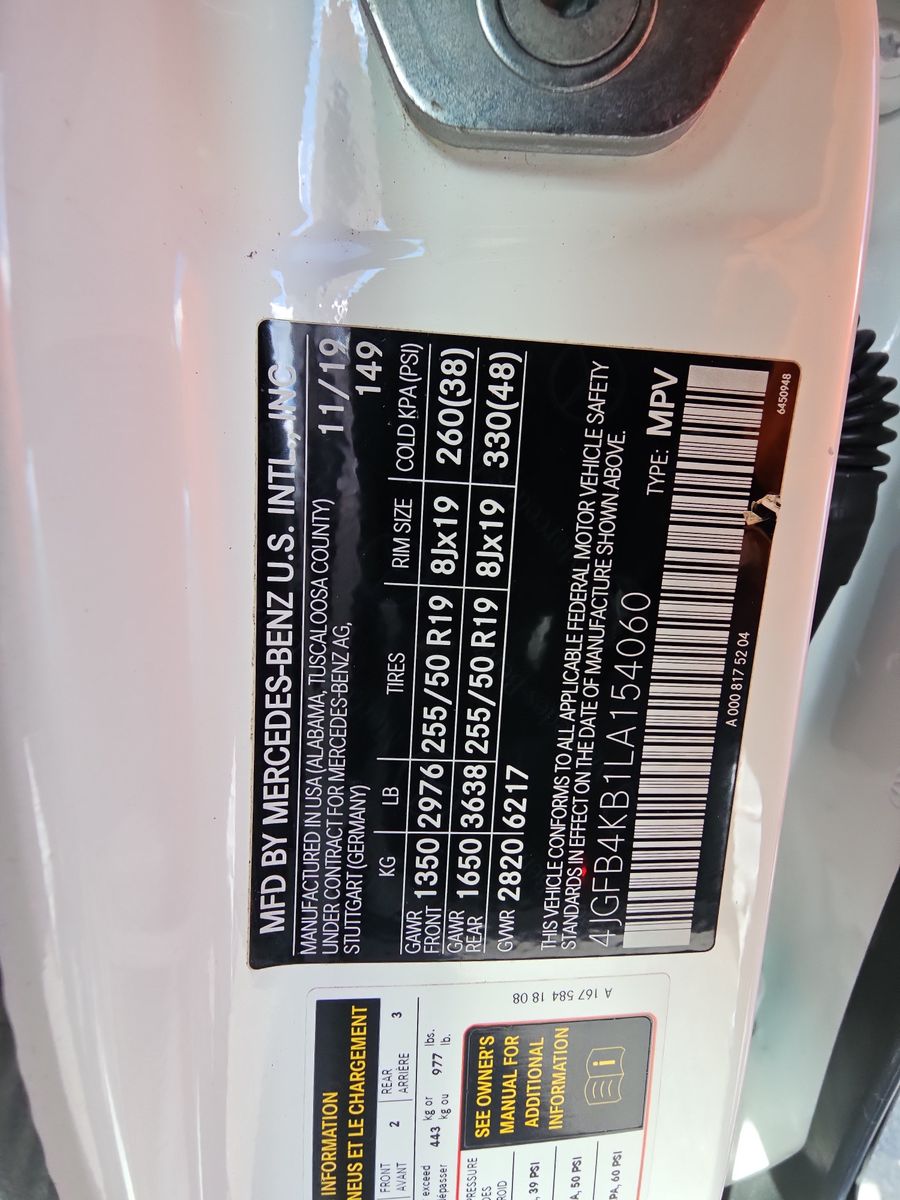 2020 Mercedes-Benz GLE GLE 350 AWD