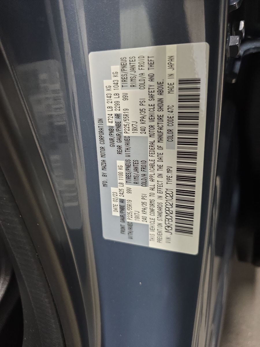 2023 MAZDA CX-5 2.5 S Carbon Edition AWD