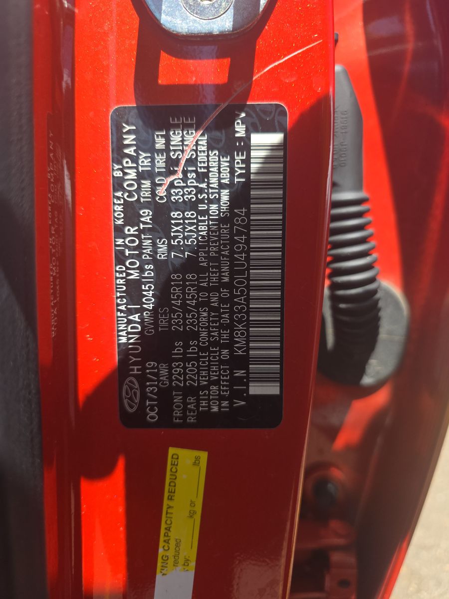 2020 Hyundai Kona Limited FWD