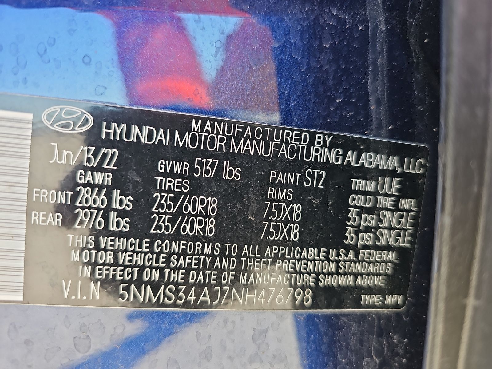 2022 Hyundai Santa Fe SEL FWD