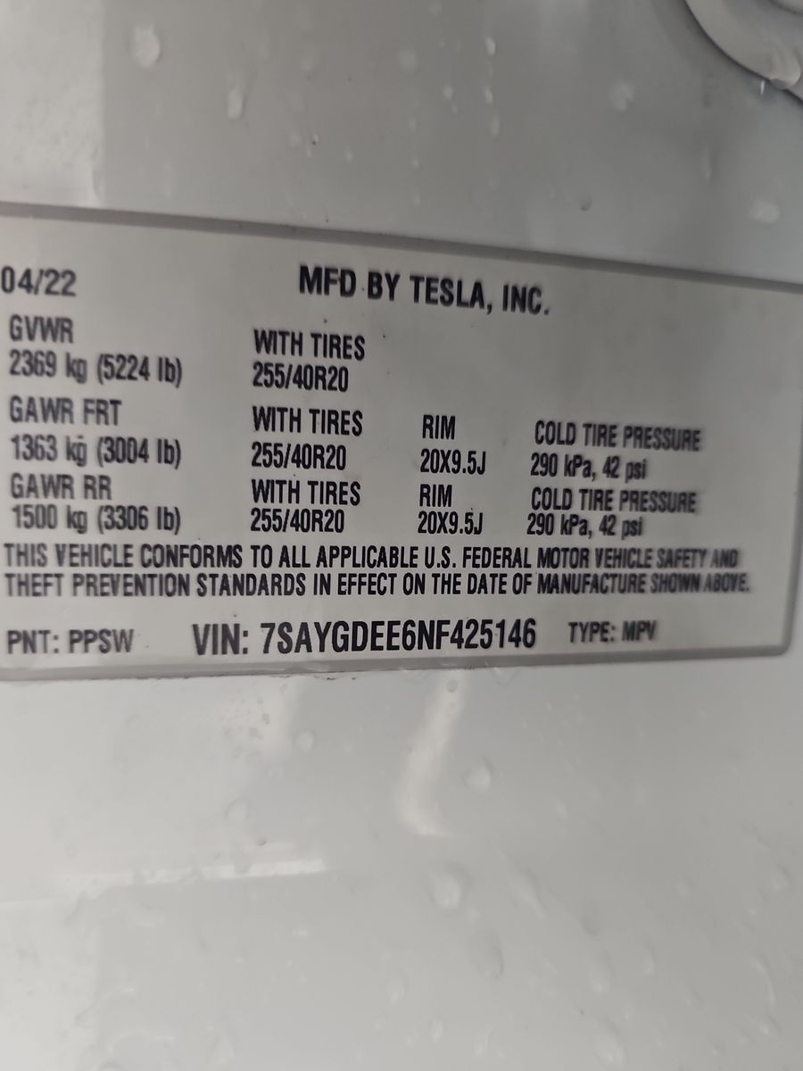 2022 Tesla Model Y Long Range AWD