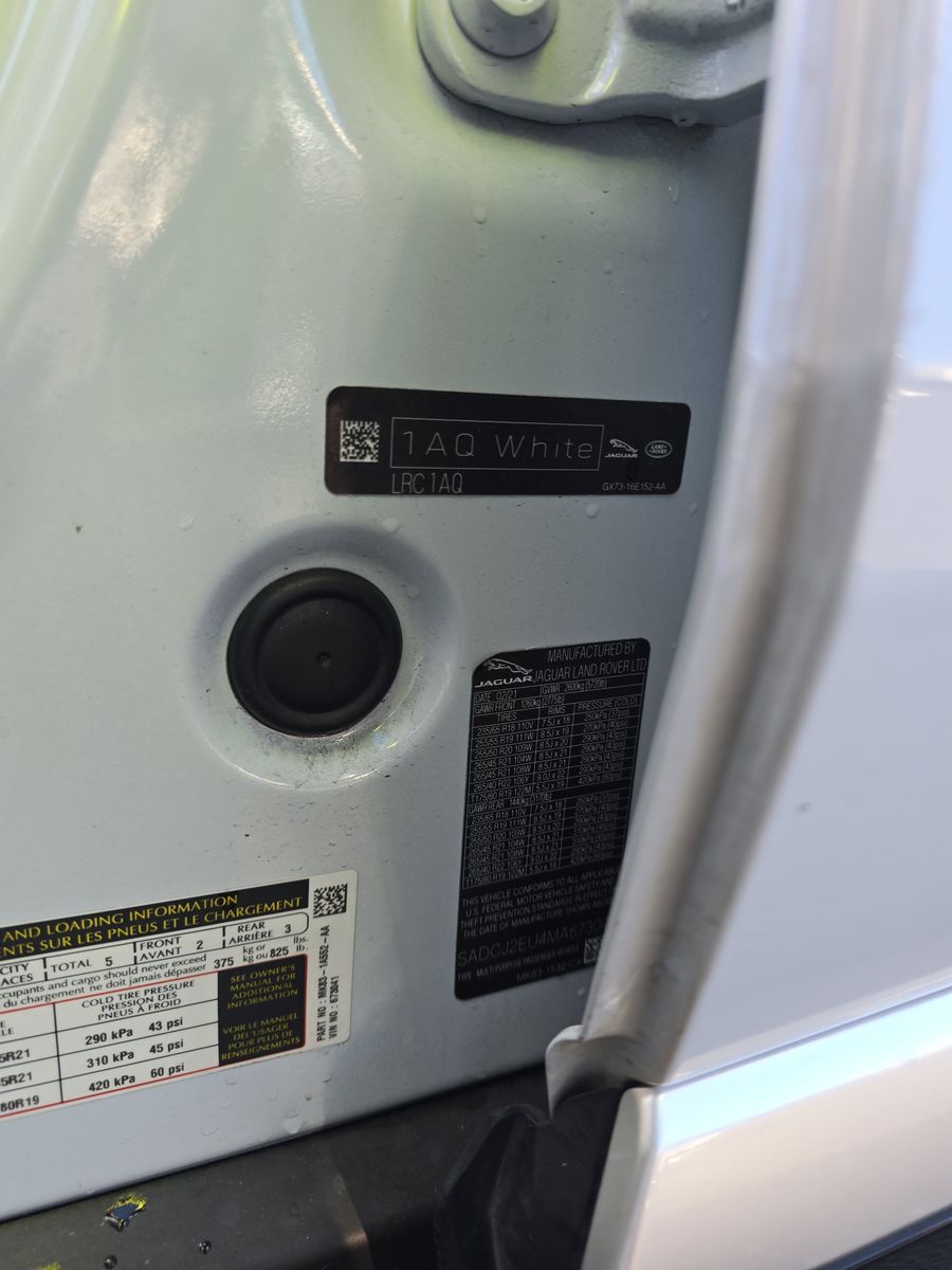 2021 Jaguar F-PACE P340 S AWD