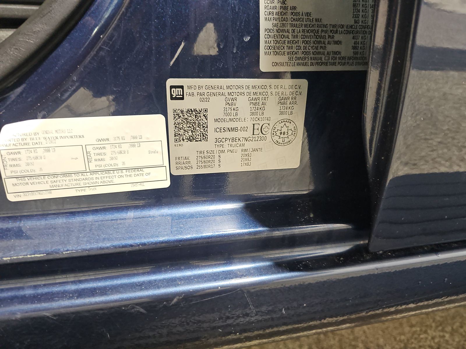 2022 Chevrolet Silverado 1500 LTD Custom AWD