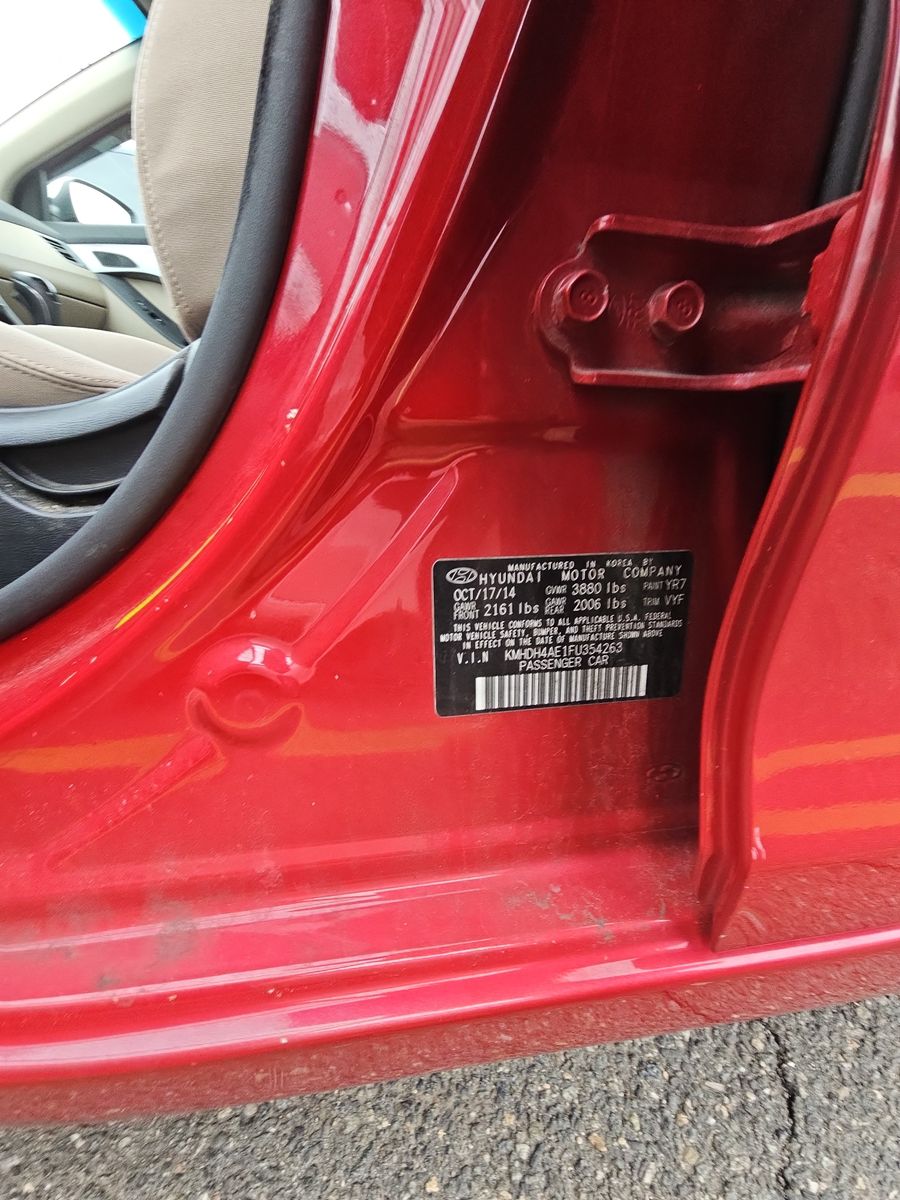 2015 Hyundai Elantra SE FWD