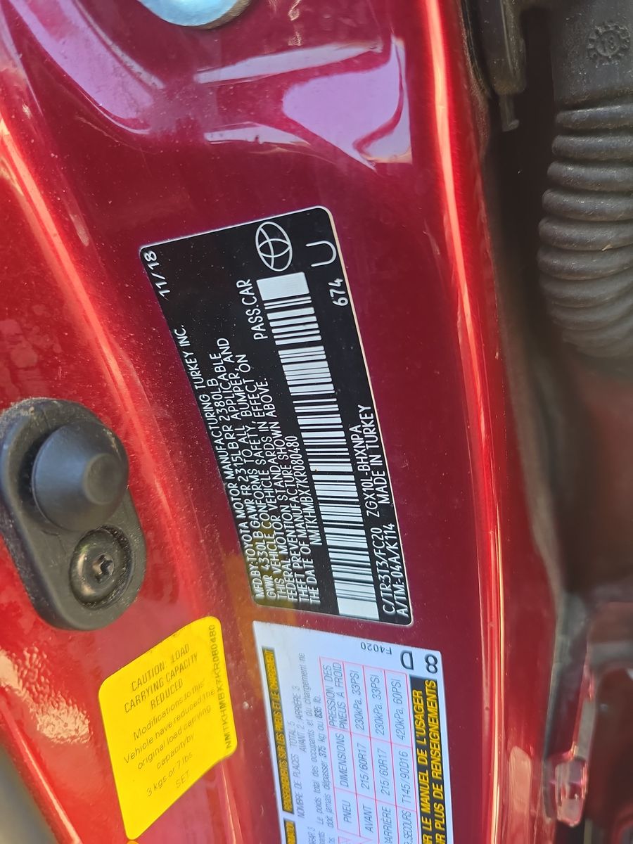 2019 Toyota C-HR LE FWD