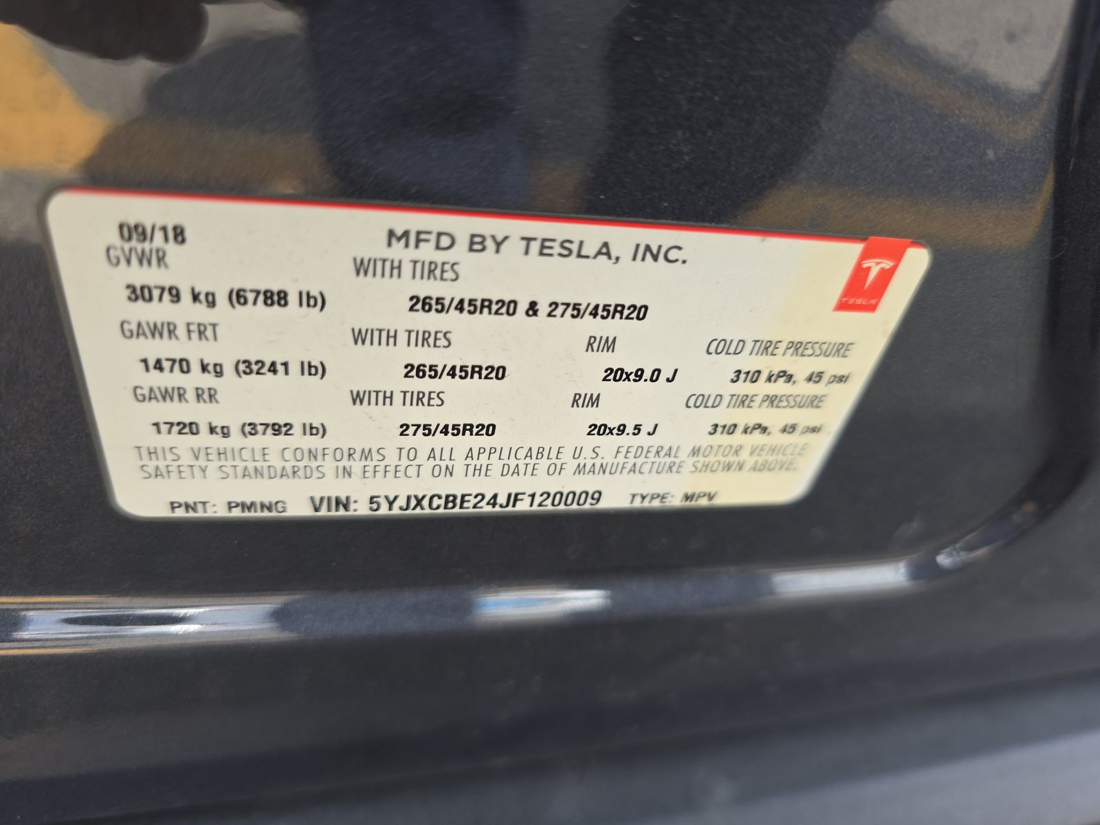 2018 Tesla Model X 100D AWD