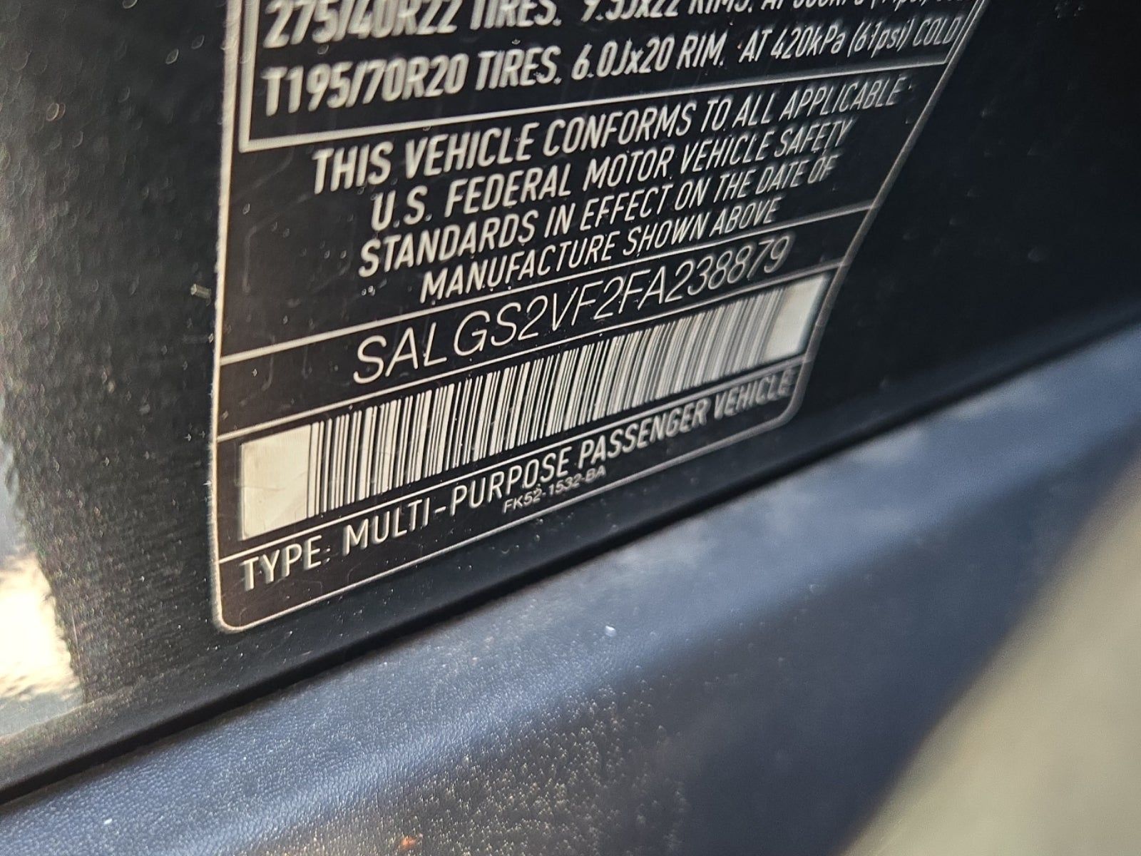 2015 Land Rover Range Rover HSE AWD