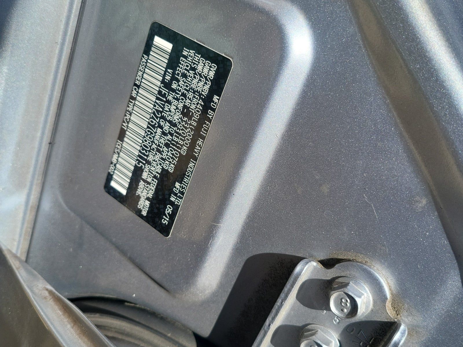 2016 Subaru WRX STi Limited AWD