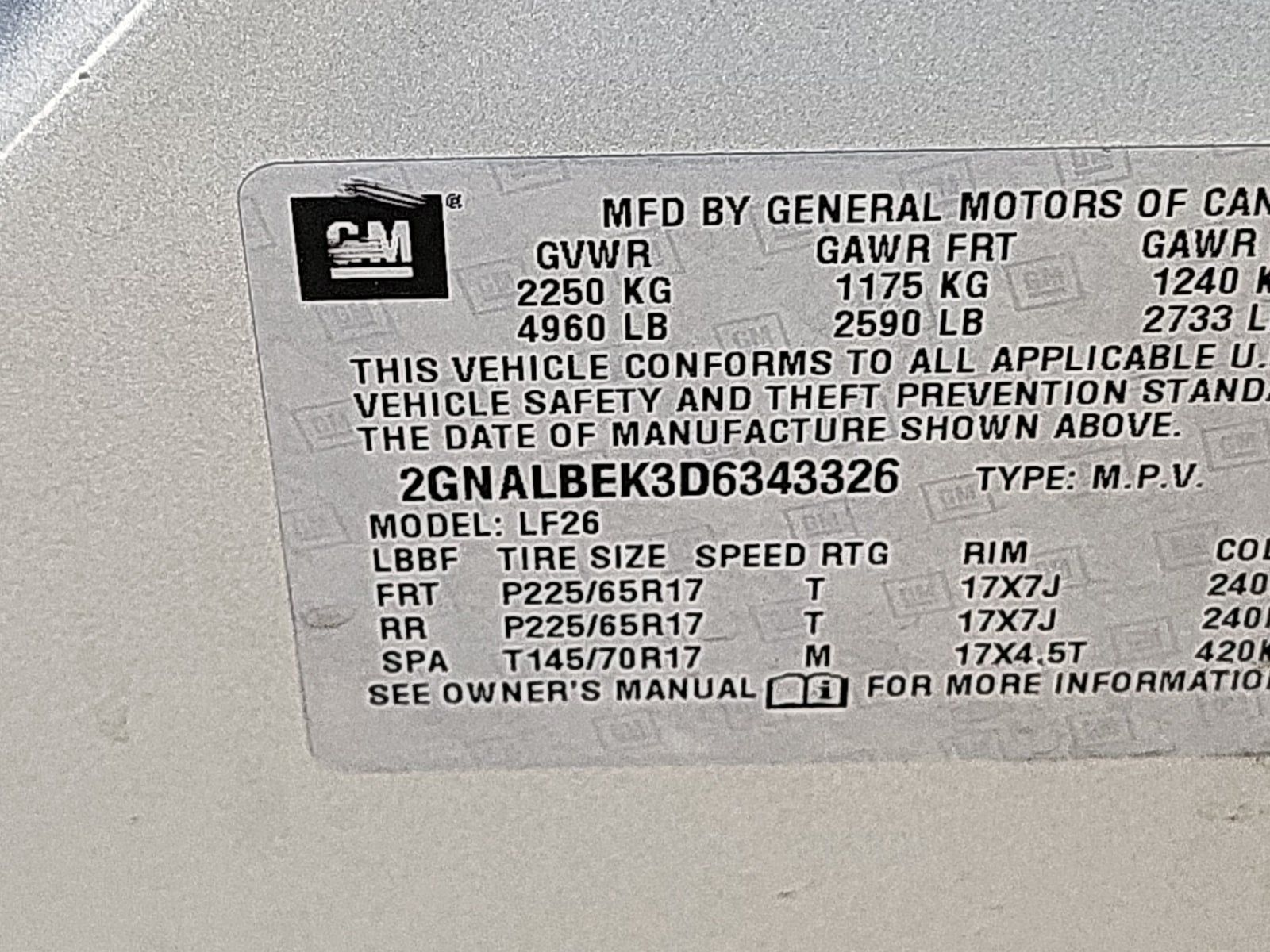 2013 Chevrolet Equinox LS FWD