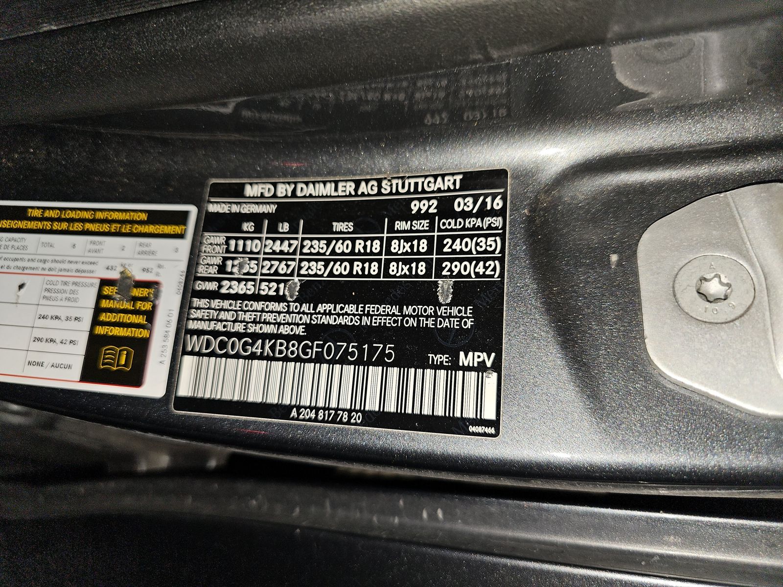 2016 Mercedes-Benz GLC GLC 300 AWD