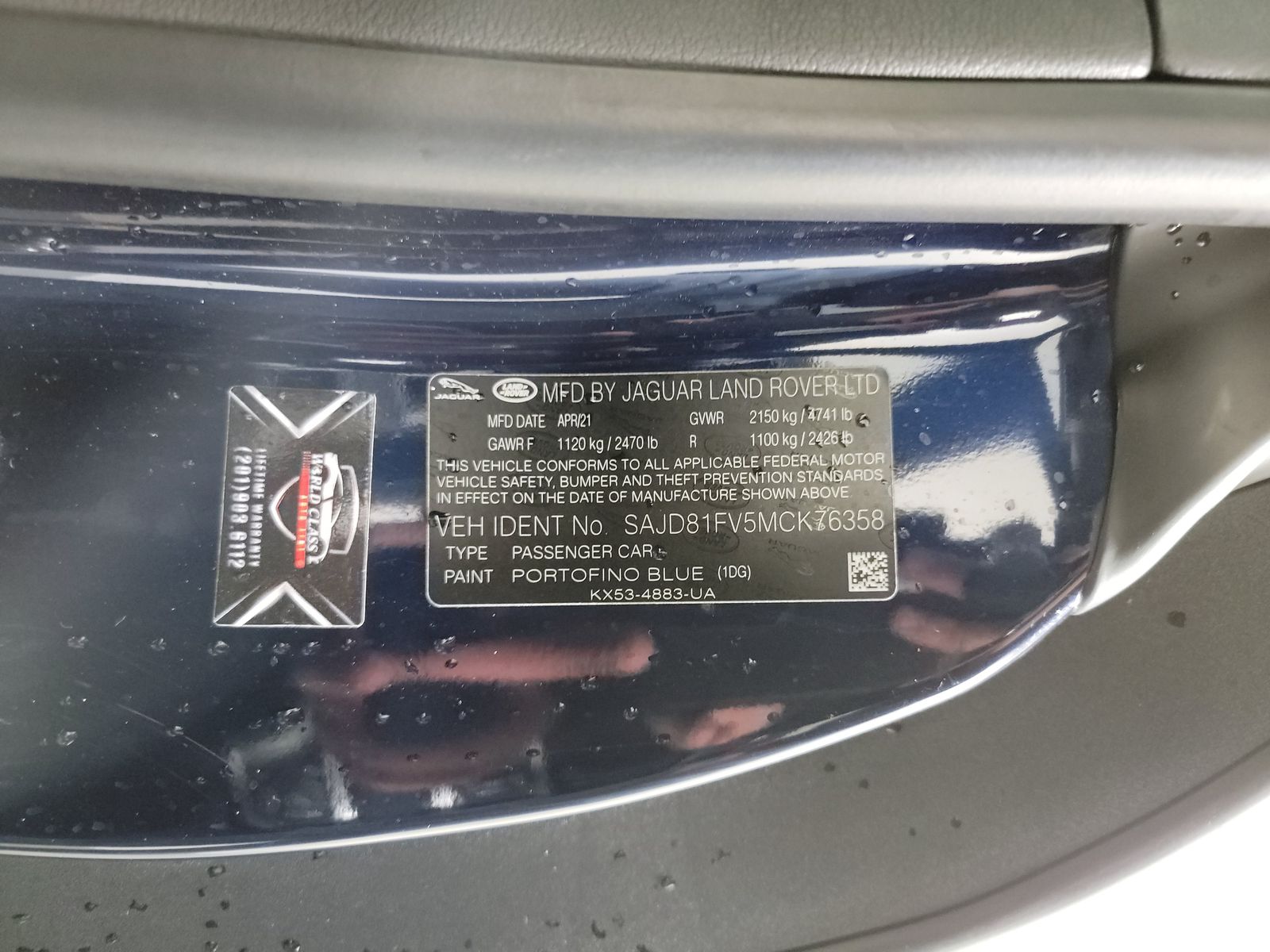 2021 Jaguar F-TYPE R-Dynamic AWD