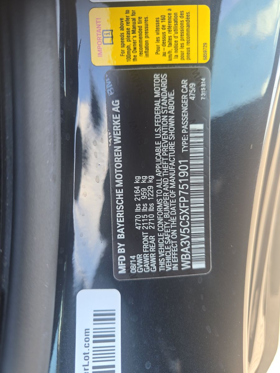 2015 BMW 4 Series 428i RWD