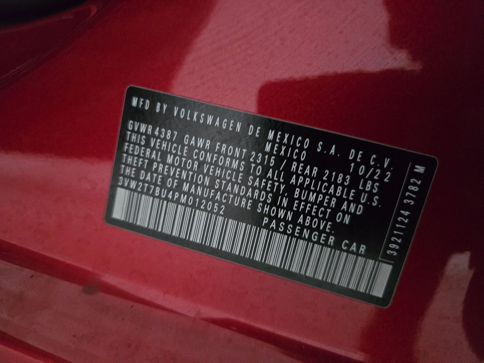 2023 Volkswagen Jetta 2.0T GLI Autobahn FWD