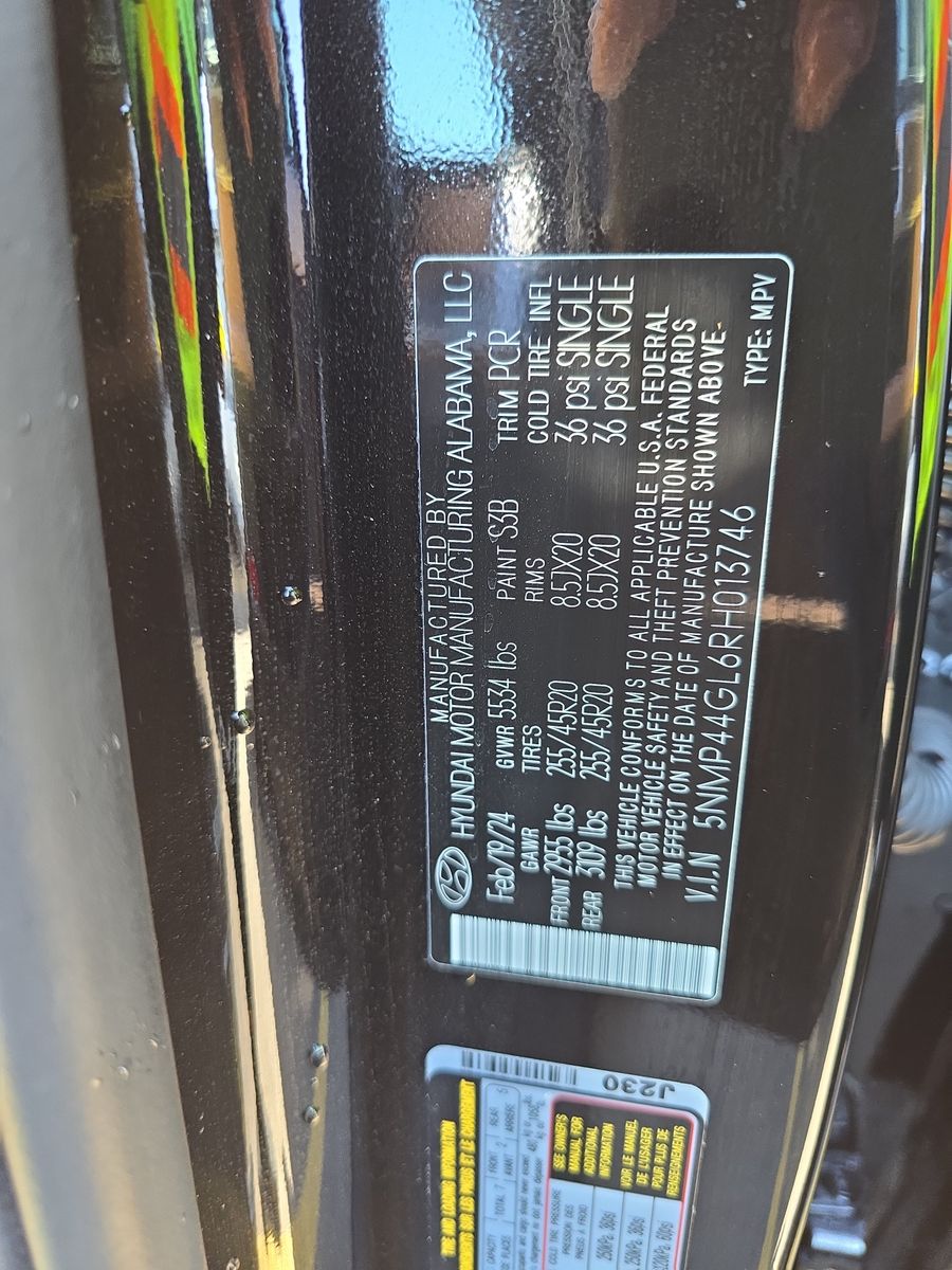 2024 Hyundai Santa Fe Limited FWD