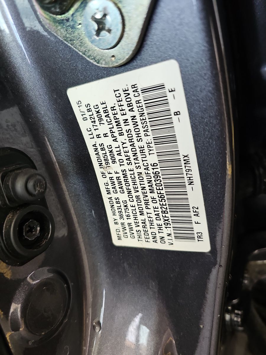 2015 Honda Civic LX FWD