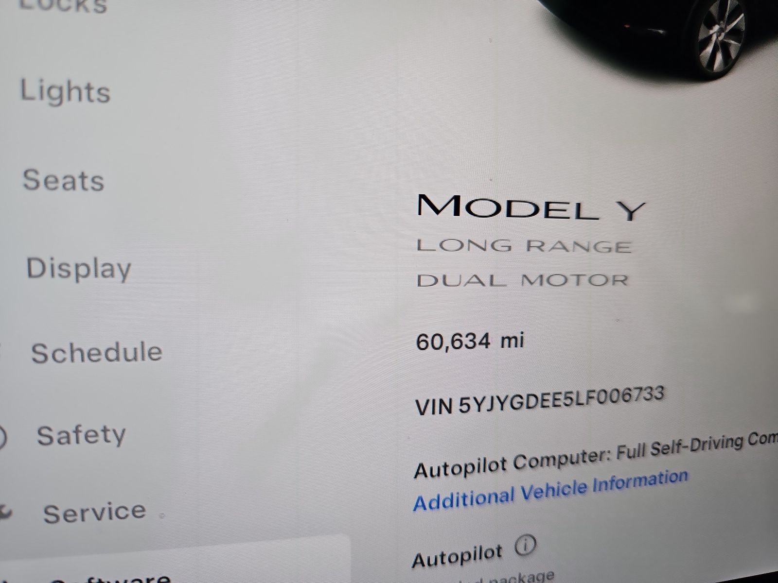2020 Tesla Model Y Long Range AWD