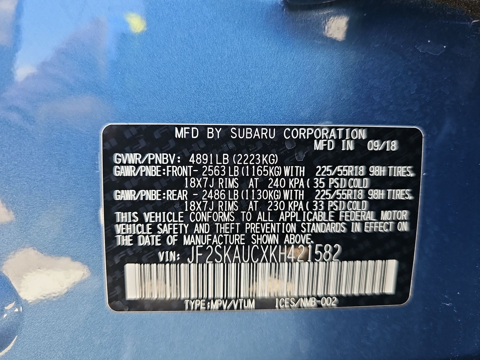 2019 Subaru Forester Limited AWD