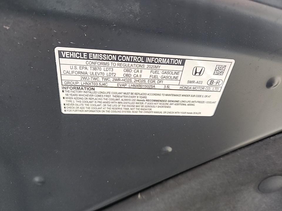 2020 Honda Odyssey EX-L FWD