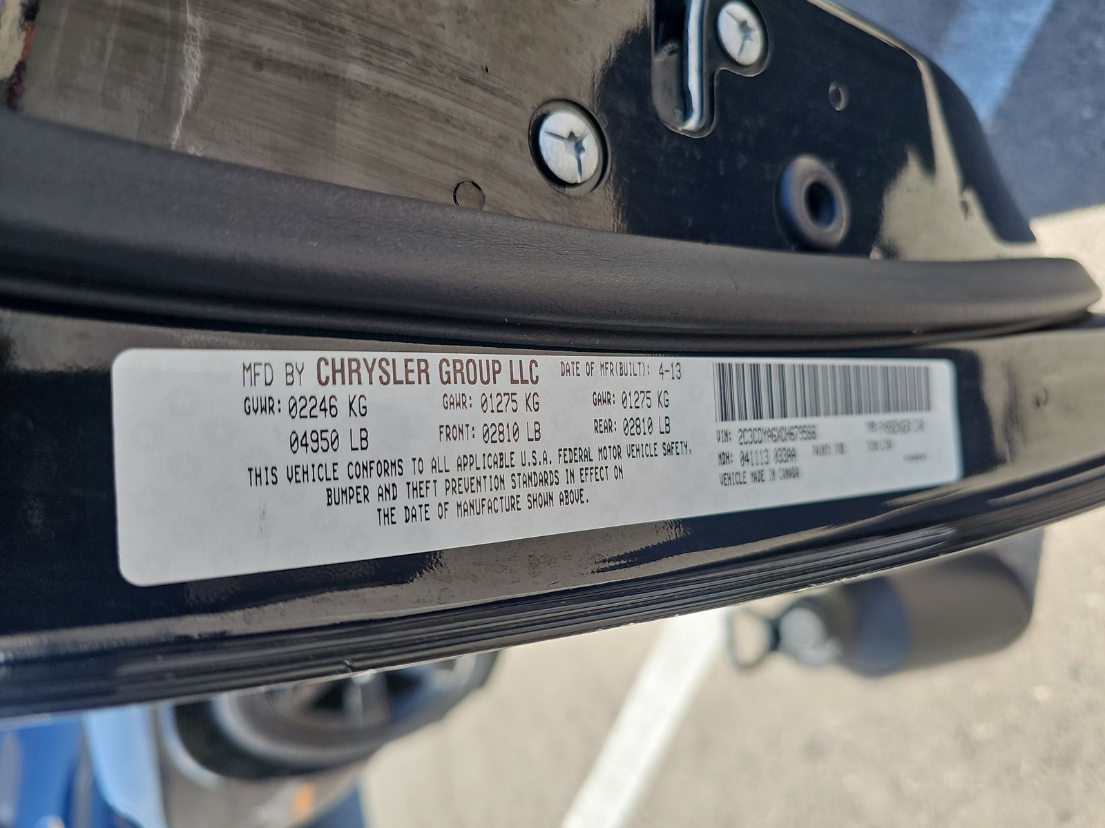 2013 Dodge Challenger SXT RWD