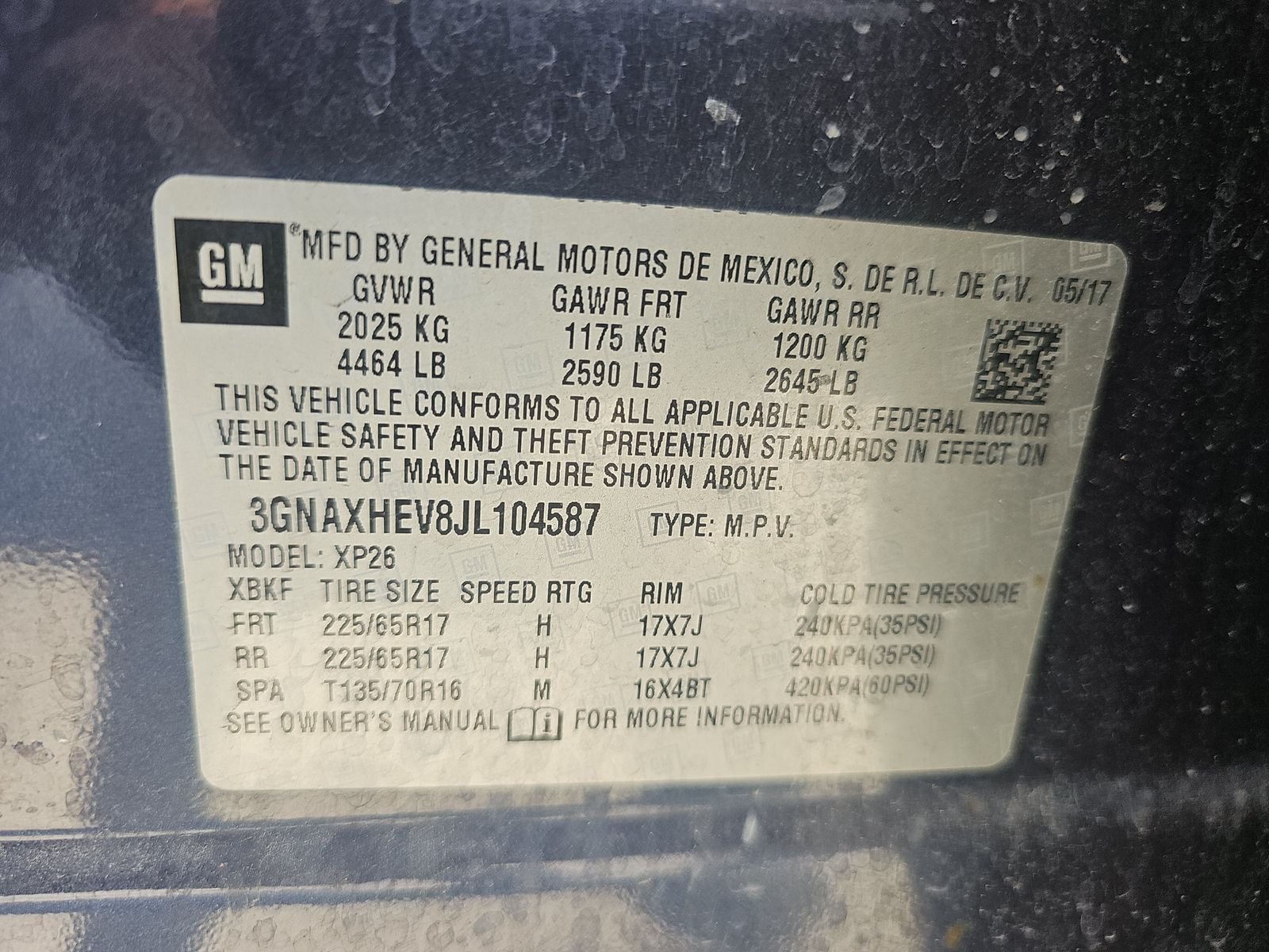 2018 Chevrolet Equinox LS FWD