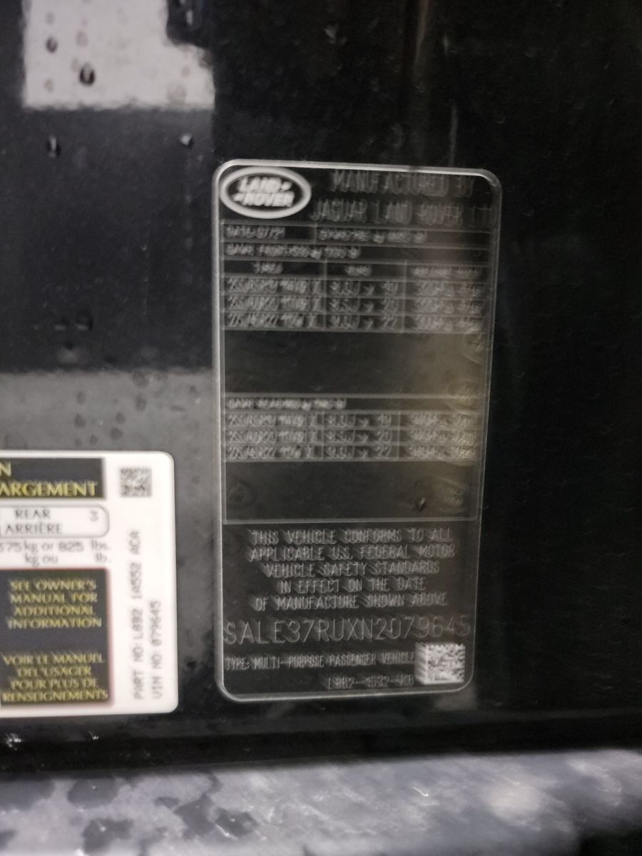 2022 Land Rover Defender 110 X-Dynamic HSE AWD