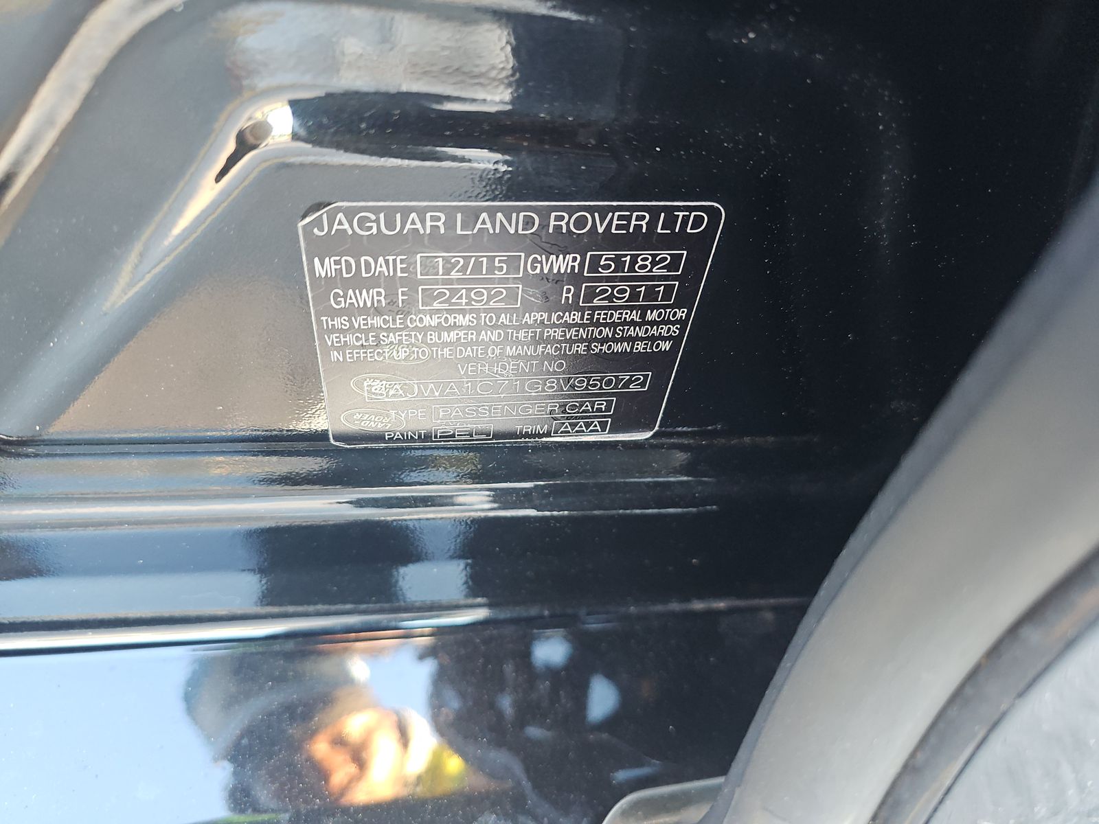 2016 Jaguar XJ R-Sport RWD